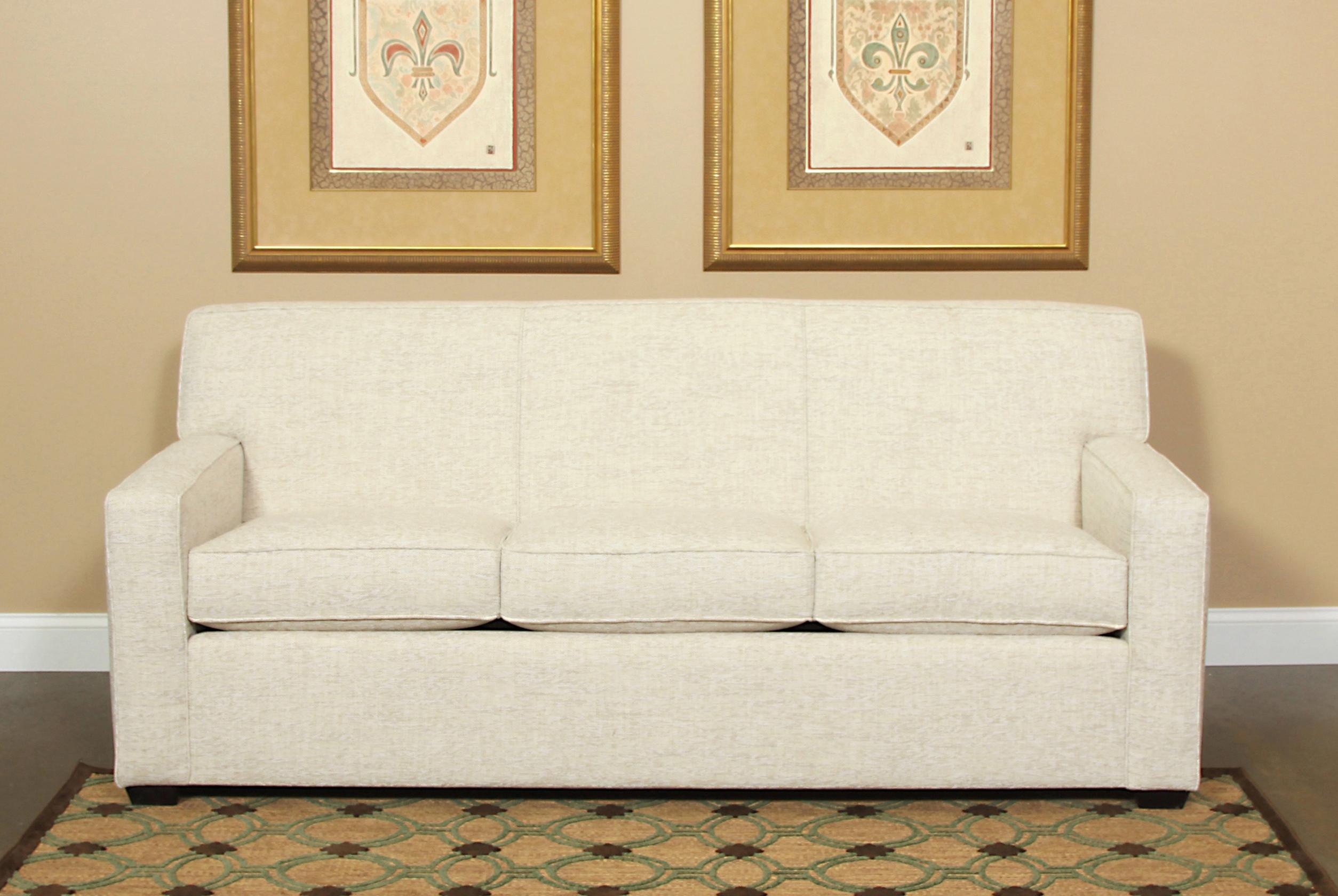 Norwalk Wesley 6770 Contemporary Attached Back Sofa Wayside